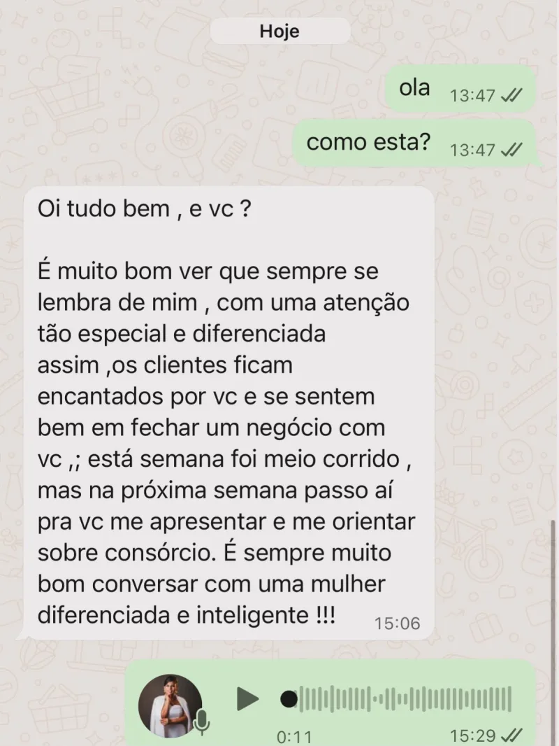 Depoimento de cliente da Global Investimento sobre o atendimento especial e diferenciado